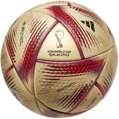 World Cup Ball 2022, Word Cup, Gold Adidas, 2022 Fifa World Cup, Football Images, Football Ball, World Cup Final, Adidas Soccer, Adidas Football