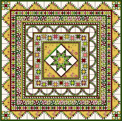 Halo Medallion Quilt Medalian Quilts, Compass Quilt, Reproduction Quilts, Fun Quilts, Medallion Quilts, History Of Quilting, Quilt Borders, Quilting Books, African Quilts