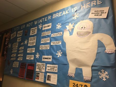 Winter Ra Boards Ra Bulletins, Winter Ra Boards, Ra Bulletins, Ra Bulletin Boards, Winter Break, Winter Themed, Jungle Theme, Educational Activities, Winter Theme