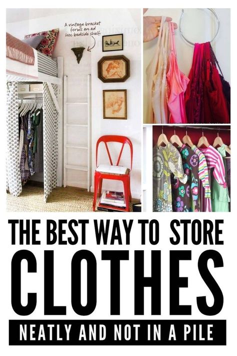 Ways To Store Clothes, Clever Storage Ideas, Bedside Shelf, Free Standing Closet, Storage And Organization Ideas, Diy Furniture Ideas, Clothes Storage, Clever Storage, Diy Home Decor Ideas