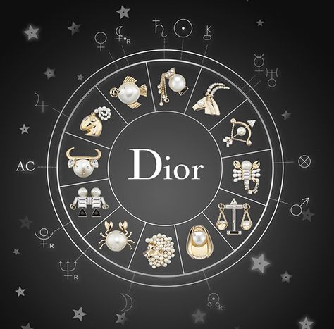 Tell Me Dior Zodiac Collection Pj Ideas, Moulin Rouge Musical, Jewelry Mood Board, Jewelry Appraisal, Dior Jewelry, Zodiac Pendant, Zodiac Jewelry, Horoscope Signs, Fashion Quotes