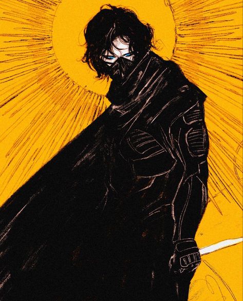 Paul Muad’Dib Atreides by Chun Lo Chun Lo, Dune Part 2, Dune Art, Aesthetic Film, Paul Atreides, Sci Fi Art, Types Of Art, Dark Fantasy Art, Art Reference Poses