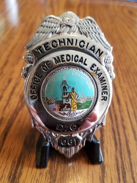 Technician, Office of Medical Examiner, Washington DC Medical Examiner Aesthetic, Medical Examiner, Law Enforcement Badges, Vision Board Goals, Gay Dads, Career Inspiration, Prayer Board, Future Life, Law Enforcement