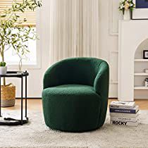 Check this out on Amazon Round Sofa Chair, Small Swivel Chair, Tufted Design, Teddy Fabric, Swivel Barrel Chair, Swivel Accent Chair, Room Seating, Accent Arm Chairs, Boucle Fabric