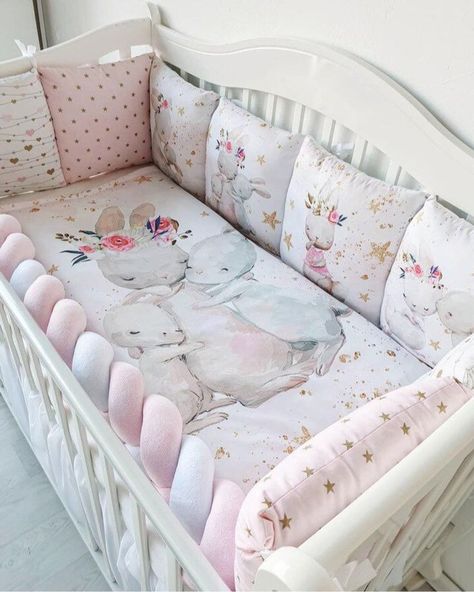 Baby Cot Bumper, Newborn Baby Bedding, Cot Bedding Sets, Girl Crib Bedding Sets, Baby Cot Bedding, Baby Bumper, Baby Crib Bedding Sets