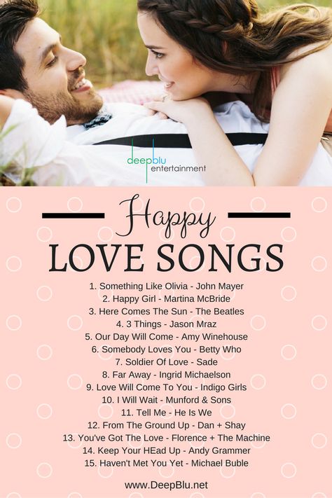 Songs For Him, Top Love Songs, Happy Love Songs, Wedding Songs Reception, Wedding Love Songs, Wedding Music Playlist, Country Wedding Songs, Wedding Song List, Reception Music