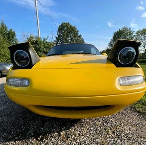 Mazda Miata, Mazda, Sports, Yellow