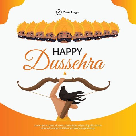 Creative banner design of Happy Dussehra Indian festival template. Creative Banner Design, Grinch Coloring Pages, Lds Coloring Pages, Star Coloring Pages, Creative Banners, Happy Dussehra, Happy May, Creative Poster, Creative Poster Design