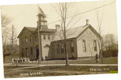 Fabius NY High School 1900's Loveland Ohio, Genesee County, University Of Maine, Historic Preservation, Photo Postcards, Old Houses, American History, House Tours, View Photos