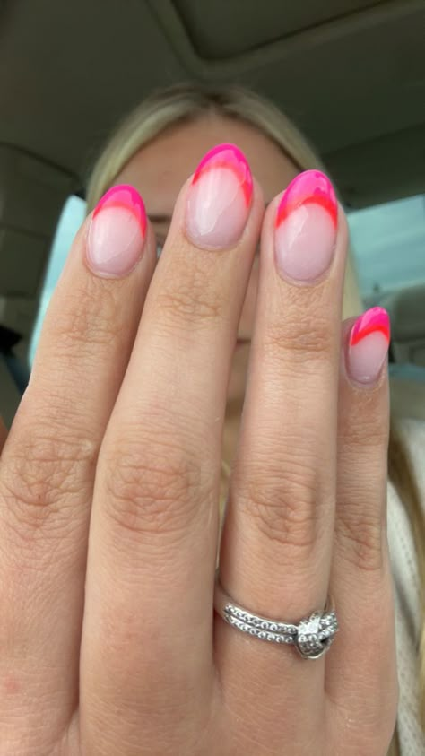 Preppy Car, Teen Nails, Broken Nails, Simple Gel Nails, Summery Nails, Cute Gel Nails, Acrylic Nails Coffin Short, Dipped Nails, Fire Nails