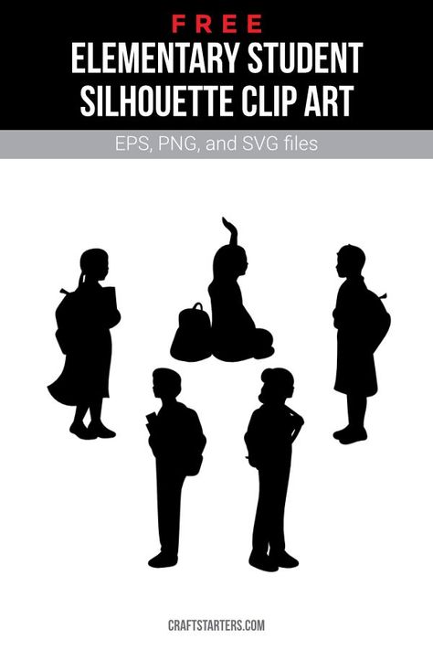 Student Silhouette, Art Elementary, Silhouette Clip Art, Music Student, Silhouette Art, Student Art, Png Transparent, Art Mural, High School