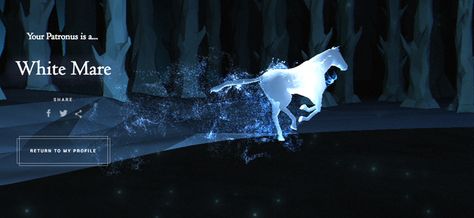 White Mare Patronus White Mare Patronus Tattoo, Patronus Quiz, Hogwarts Sorting Quiz, Harry Potter House Quiz, Snape And Lily, Which Hogwarts House, Harry Potter Sorting, Harry Potter Sorting Hat, Protection From Evil