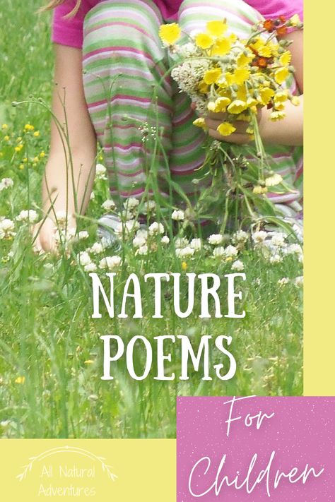 Lots of great nature poems for kids - some silly poems and some classic poems! Short Poems About Nature, Nature Poems For Kids, Best Short Poems, Short Poems For Kids, Nature Poems, Poem Recitation, Poems For Children, Summer Poems, Garden Poems