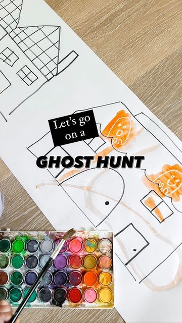 Haunted House Activities, Homeschool Halloween, Notes On Instagram, Easy Kid Activities, A Ghost Story, Story Activities, Haunted Houses, Program Ideas, Ghost Hunting