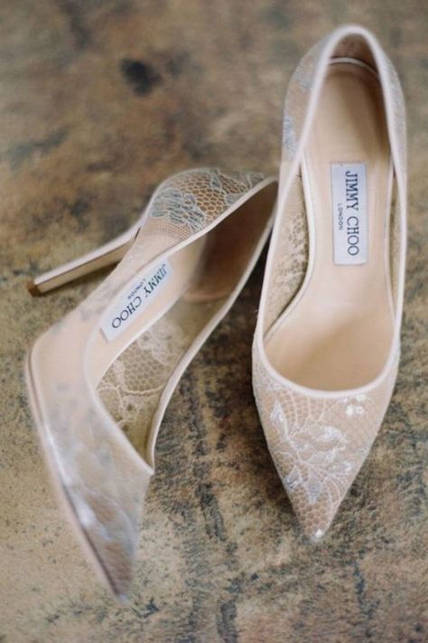 sheer lace Jimmy Choo wedding shoes  #wedding #weddings #weddingideas #weddingheels #heels #weddingshoes #himisspuff Jimmy Choo Wedding Shoes, Erich Mcvey, Designer Wedding Shoes, Scottsdale Wedding, Pinterest Wedding, Wedding Boots, Wedding Shoes Lace, Jimmy Choo Heels, Lace Heels