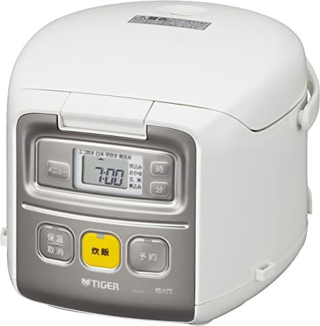 TIGER Microcomputer rice cooker 3GO (450g) Cooked mini rice cooker JAI-R551-W (White) Tiger Rice Cooker, Rice Maker, Delicious Rice, Rice Cookers, Living Alone, Bar Supplies, 3 People, Rice Cooker, Small Kitchen Appliances