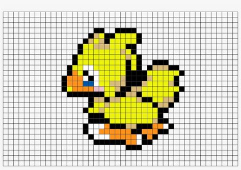 Final Fantasy Pixel Art Pattern Final Fantasy Pixel Art, Fantasy Pixel Art, Final Fantasy Chocobo, Nerdy Perler Beads, Pixel Tattoo, 3d Art Projects, Pixel Crochet, Pixel Art Grid, Minecraft Pixel Art