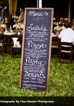 Timeless Cool®: Timeless Cool Weddings...An Italian Themed Wedding Wedding Reception On A Budget, Majestic Wedding, Pizza Wedding, Rustic Rehearsal Dinners, Rustic Wedding Decorations, Boda Diy, Wedding Decorations On A Budget, Menu Sign, Wedding Buffet