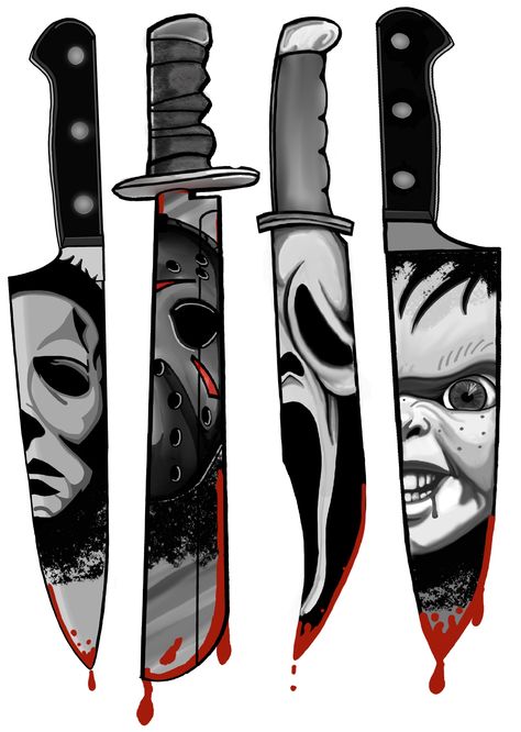 Horror Movie Tattoos, Horror Drawing, Character Tattoos, Scary Drawings, Movie Tattoos, Ghostface Scream, Halloween Wallpaper Cute, Scary Tattoos, Quality Tattoo