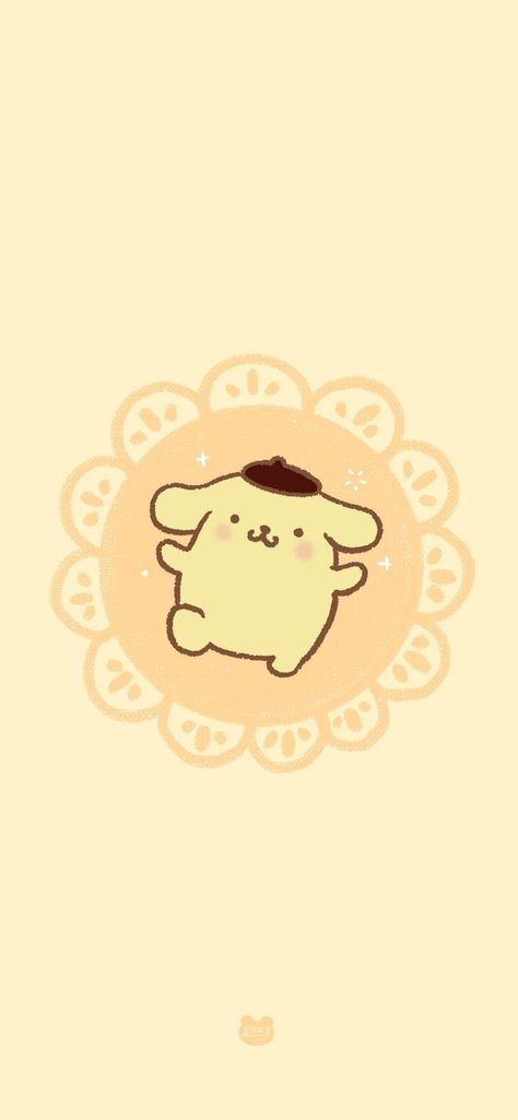 Cute Pompompurin Wallpaper, Pompompurin Phone Theme, Pompompurin Lockscreen, Sanrio Purin, Pompompurin Aesthetic, Pompompurin Wallpaper, Sanrio Wallpapers, Pompom Purin, Pom Purin