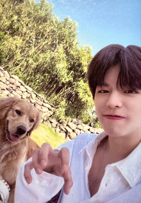 seungmin with dog stay in stay stray kids in jeju photobook jyp shop pob #seungmin #straykids I Love You Puppy, Kids Zoo, Photo Recreation, Dump A Day, Dog Wallpaper, Skz In Cute, Savage Kids, Stray Kids Seungmin, Puppy Pictures