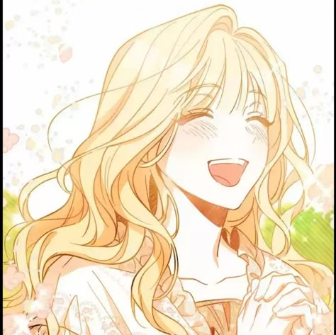 My Side, An Anime, My Husband, Her Hair, Blonde Hair, Pink Flowers, Blonde, Flowers, Hair