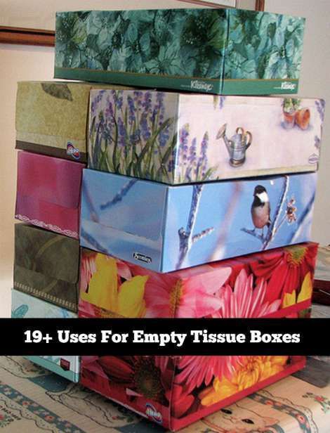 Recycling Tissue Boxes Ideas, Upcycle Tissue Box Ideas, Decorative Boxes Diy Creative, Crafts With Tissue Boxes, Tissue Paper Box Crafts, Diy Tissue Box Cover Ideas, Tissue Boxes Diy, Tissue Box Crafts For Kids, Kleenex Box Crafts