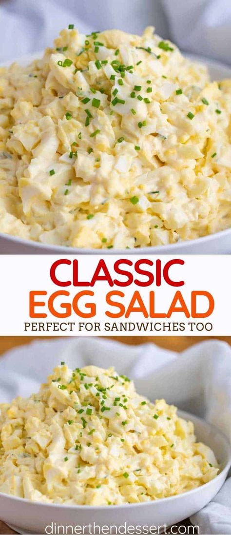 Egg Salad Recipe With Relish, Egg Salad Recipe Easy, Salad Macaroni, Egg Salad Recipe Healthy, Egg And Grapefruit Diet, Egg Salad Sandwich Recipe, Best Egg Salad Recipe, Salad Quinoa, Classic Egg Salad