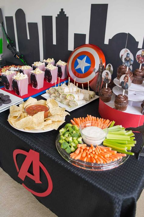 Hulk Juice, Thor Birthday Party, Avengers Birthday Decorations, Avengers Party Decorations, Thor Birthday, Avenger Party, Party Cooler, Avengers Birthday Party, Captain America Birthday