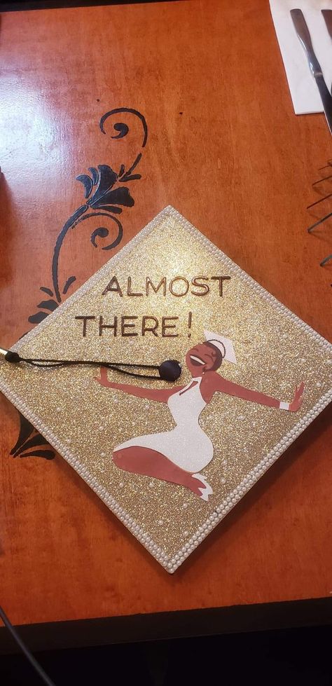 Community College Graduation, Disney Grad Caps, Disney Princess And The Frog, Disney Graduation Cap, Creative Graduation Caps, Graduation Cap Ideas, Disney Graduation, College Grad Cap Ideas, Graduation Cap Decoration Diy