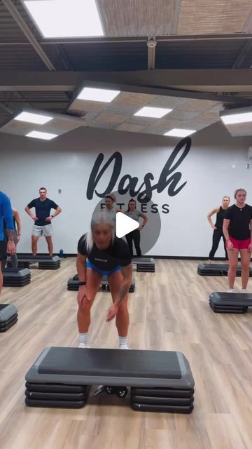 Ashley Beito | DASH Fitness on Instagram: "✨FIREHOUSE✨" Step Aerobic Workout Beginner, Step Aerobic Workout, Shoulder Workout At Home, Aerobic Step, Step Aerobics, Step Workout, Aerobics Workout, Shoulder Workout, Stay Healthy