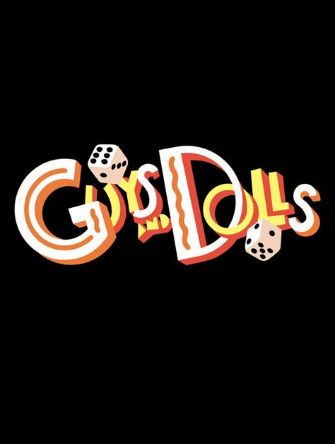 Guys And Dolls Musical Poster, Guys And Dolls Aesthetic, Guys And Dolls Poster, Dolls Reference, Guys And Dolls Musical, Moon 2024, Theatre Aesthetic, Stage Production, Kids Notes