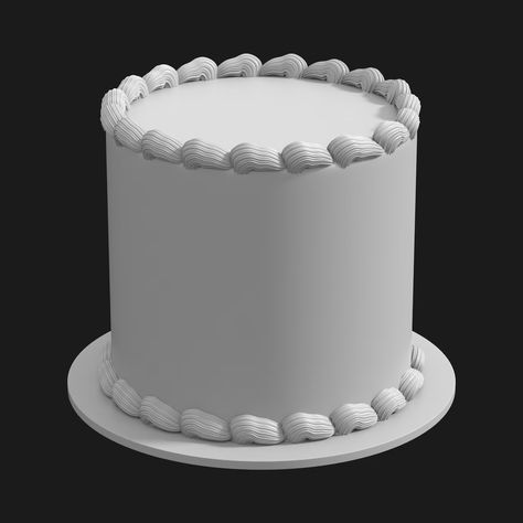 Download Cake 003 3D Models for free | Freepik Cake Mockup, Birthday Cake Png Hd, Cake Png Image, Cake Vector, Cake Models, 3d Cake, Cake Icing, Food Shows, Round Cakes