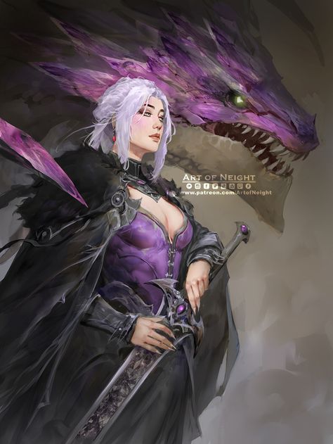 Amethyst Art, Dnd Inspiration, Targaryen Art, Dungeons And Dragons Classes, Female Dragon, Dragon Girl, Dnd Ideas, Character Collection, Dnd Art