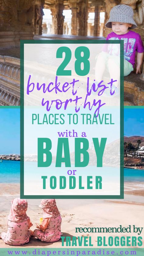 Looking for some family travel inspiration? Let these globetrotting babies show you their favorite family travel destinations! As recommended by travel bloggers, the best baby friendly travel destinations to put on your travel bucket list today. With tips and travel ideas for every family-friendly destination. Family Travel Quotes, Bucket List Family, Best Family Vacations, Family Destinations, Family Vacation Destinations, Toddler Travel, Family Travel Destinations, Destination Voyage, Travel Wanderlust