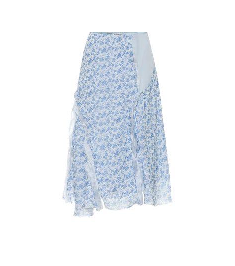 Floral Chiffon Skirt - Acne Studios | Mytheresa