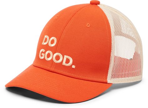 Offering styling sun protection with a breathable design that your little adventurer will love  the kids' Cotopaxi Do Good trucker hat is perfect for outdoor exploration and backyard play. Customer Aesthetic, Adventure Hat, Outdoor Exploration, Op Logo, Backyard Play, Ski Gloves, Sport Hat, Life Well Lived, Casual Hat