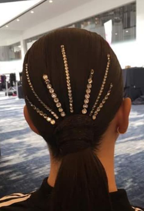 Jazz Dance Hairstyles, Dance Hairstyles Competition Jazz, Latin Dance Hairstyles Competition, Dance Competition Hair Lyrical, Latin Dance Hairstyles Ponytail, Dance Competition Hair Jazz, Competition Hairstyles, Ballroom And Latin Hairstyles, Dance Competition Hair