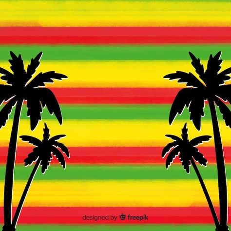 Fundo de reggae de listras | Free Vector #Freepik #freevector #reggae #jamaica #rastafari #rasta Reggae Background, Reggae Music Art, Barba Hipster, Brown Moodboard, Dj Ideas, Rastafari Art, Reggae Party, Rasta Art, Reggae Art