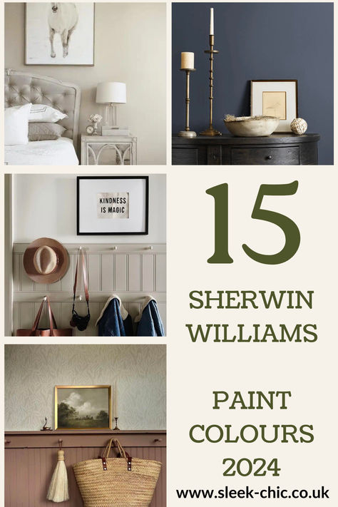 Brown is already carving out a huge space in our interior color schemes, and it looks amazing. I’ve rounded up some of the most on-trend Sherwin Williams paint colors for 2024 to inspire your next decorating project. Chat Room Sherwin Williams, House Color Schemes Interior 2024, Top Interior Paint Colors 2024, New Colors For 2024 Home, 2024 Wall Colors, Sherwin Williams 2024, Sherwin Williams Living Room Colors, Natural Tan Sherwin Williams, Sherwin Williams Paint Colors For 2024