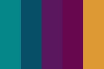 Bedroom Paint Schemes, Jewel Tones Palette, Jewel Tone Color Palette, Purple Paint Colors, Trendy Kitchen Colors, Color Palette Living Room, Color Palette Inspiration, Purple Color Palettes, Jewel Tone Wedding