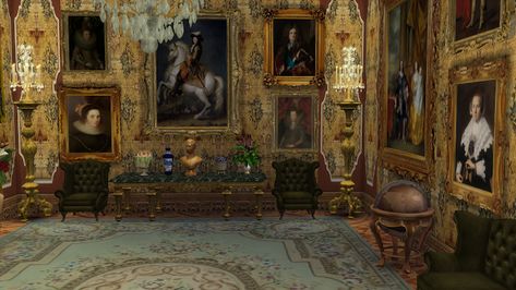 http://regalsims.blogspot.com/2019/02/17th-century-painting-set-for-ts4.html Sims Tumblr, 17th Century Paintings, Royal Wallpaper, Sims 4 Decades Challenge, History Games, Century Painting, Medieval Paintings, Baroque Painting, Victorian Paintings