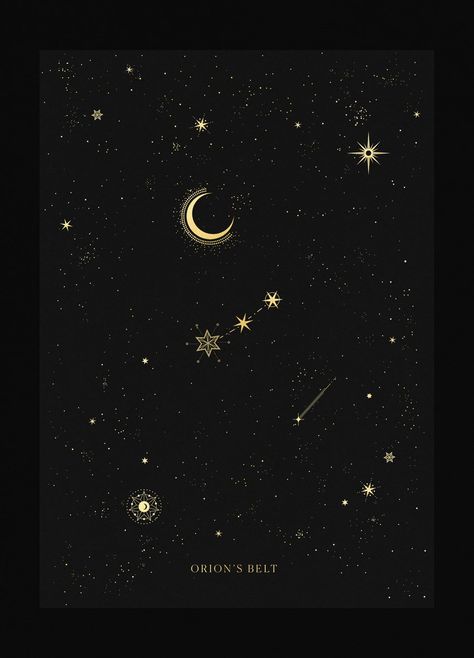 Orion's Belt Constellation Orions Belt Constellation, Ursa Major Constellation, Orion's Belt, Orion Constellation, You Are My Moon, Constellation Art, Constellation Tattoos, The Night Sky, Star Sky