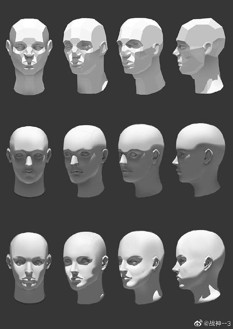 Face Angles, Shadow Face, Shadow Drawing, Human Anatomy Drawing, 얼굴 그리기, Human Anatomy Art, Basic Drawing, Digital Painting Tutorials, Poses References