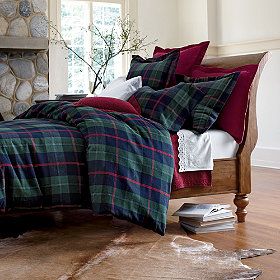 Plaid Bedroom, Ralph Lauren Christmas, Holiday Bed, Sheets Bedding, Flannel Duvet Cover, Plaid Bedding, Outdoor Dining Tables, Full Headboard, Flannel Sheets