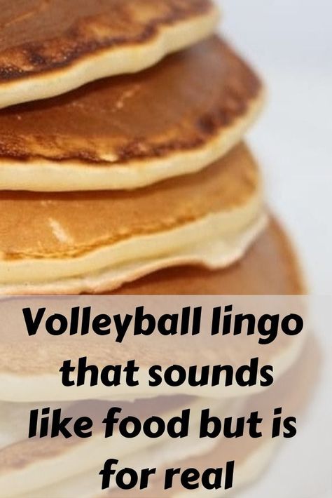 What do pepper, a pancake, a chicken wing, and a six-pack have in common? Yes, these volleyball terms are for real. Learn this tasty volleyball terminology before you hit the courts! Volleyball Tournament Food, Volleyball Terminology, Volleyball Food, Volleyball For Beginners, Volleyball Terms, Beginner Volleyball, Tournament Food, Volleyball Serve, Volleyball Workout