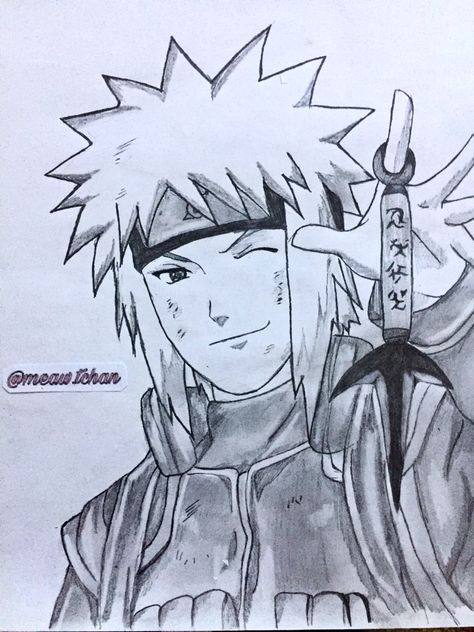 Minato drawing Minato Sketch Drawing, Minato Namikaze Sketch, Minato Sketch Easy, Minato Namikaze Drawing Pencil, Minato Drawing Easy, Minato Namikaze Drawing, Minato Sketch, Minato Drawing, Crazy Drawings