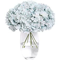 Tifuly Silk Hydrangea Heads with Stems 12 Teal Hydrangea Silk Flowers Head for Wedding Centerpiece Home Party Baby Shower Decor(Blue) : Amazon.ca: Home Baby Shower Diy Decor, Wedding Centerpiece Diy, Flowers With Stems, Centerpiece Diy, Centerpiece Home, Diy Floral Decor, Faux Hydrangea, Hydrangea Flowers, Wedding Centerpiece