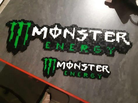 Monster Perler Bead Patterns, Bead Things, Joe Dirt, Christmas Perler Beads, Kandi Inspo, Pixel Beads, Easy Perler Beads Ideas, Fuse Bead Patterns, Pixel Art Templates