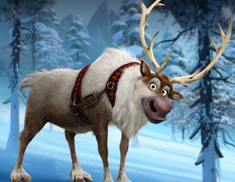 Sven... My inspiration for a running costume. Sven Costume, Sven Frozen, Reindeer Photo, Elsa Olaf, Frozen Characters, Frozen Costume, Frozen Movie, Baby Reindeer, Character Types